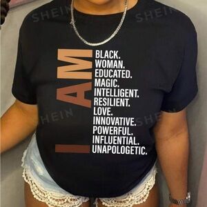 Shein Slogan Graphic Tee